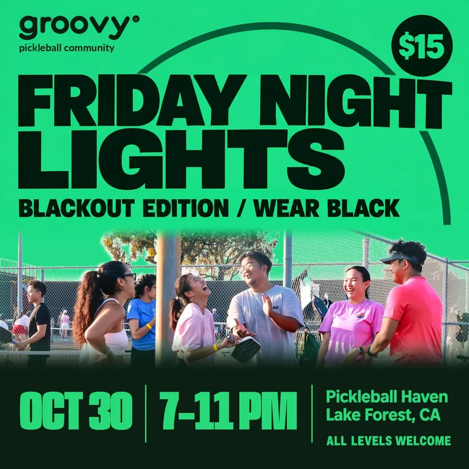 Friday Night Lights flyer for Fri, Oct 30